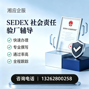 大同SEDEX社会责任验厂申请服务