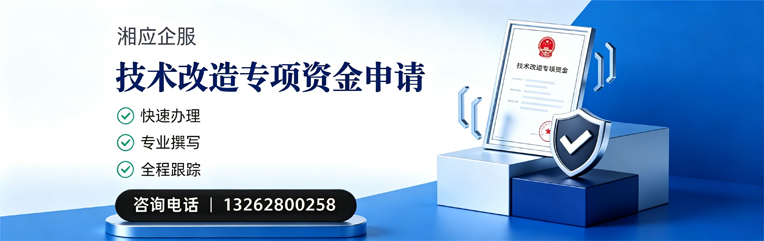大同技术改造专项资金申报服务