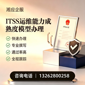 大同ITSS运维能力成熟度模型申请服务