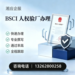 大同BSCI人权验厂申请服务