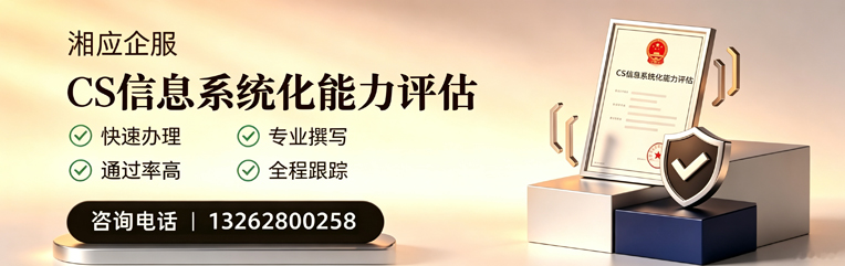 大同CS信息系统化能力评估申报服务
